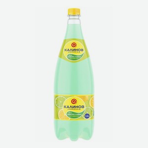Газированный напиток Калинов Лимонад лимон-лайм 1,5 л