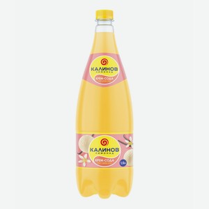Газированный напиток Калиновъ лимонадъ Крем-сода 1,5 л