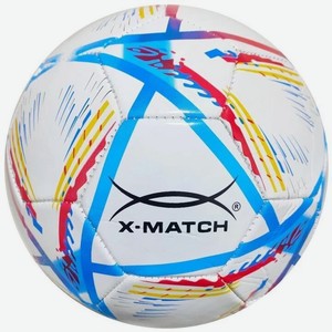 Мяч футбольный X-Match, размер 5, PVC арт.57101