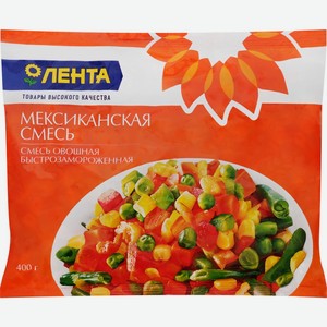 Смесь овощная ЛЕНТА Мексиканская, Россия, 400 г
