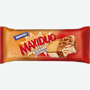 Мороженое Maxiduo сэндвич соленая карамель
