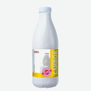 Молокосодержащий продукт 0,88л Эконом Сливки с з.м.ж. 10% пл/бут