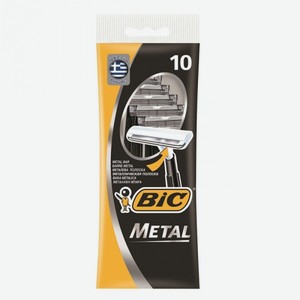 BIC Бритва Метал с защитным покрытием 10 шт
