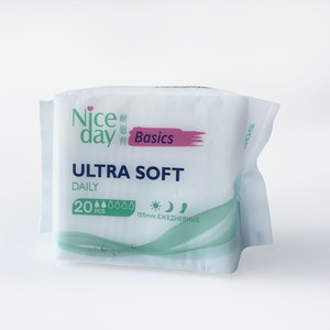 Nice Day Прокладки Ежедневные Basic Ultra Soft daily, 20 шт