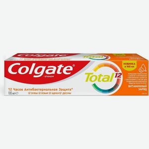 Зубная паста Colgate Total 12 Витаминный заряд 100 мл