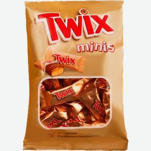 Шоколадные батончики Twix minis, 184 г
