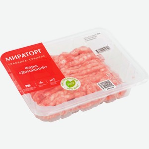 Фарш свино-говяжий Мираторг Домашний охлажденный 400 г