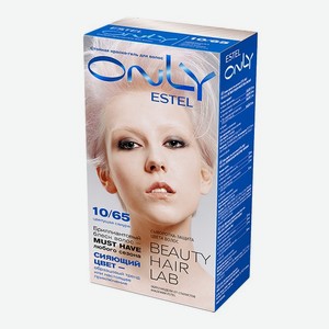 Estel ONLY Краска-гель для волос т.10/65 Светлый блондин фиолетово-красный