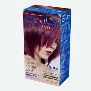 Estel ONLY Краска-гель для волос т.5/65 Светлый шатен фиолетово-красный