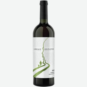 Вино Abrau Estates Каберне Совиньон белое сухое 10,5 % алк., Россия, 0,75 л