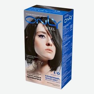 Estel ONLY Краска-гель для волос т.1/0 Черный