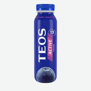 Йогурт Teos Active Черника 1.8% 260 мл