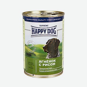 Корм для собак Happy Dog Ягнёнок с рисом 410 г