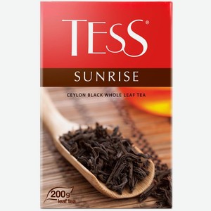 Чай чёрный Tess Sunrise 200 г