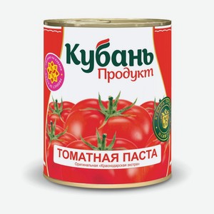 Кубань продукт томатная паста ж.б. 380гр