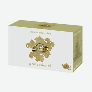 Чай зеленый Ahmad Tea Professional Жасмин для чайников (5г x 20шт), 100г Россия