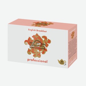 Чай черный Ahmad Tea Professional Английский завтрак для чайников (5г x 20шт), 100г Россия