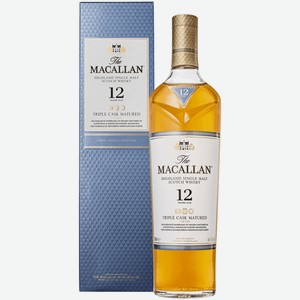 Виски The Macallan Triple Cask Matured 12 Years Old 0,7 л в подарочной упаковке