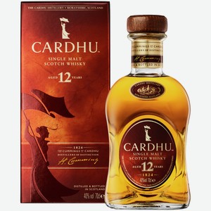 Виски Cardhu 12 лет 0,7 л в подарочной упаковке