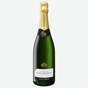 Шампанское Шампань Бернар Реми Карт Бланш, белое брют, 12%, 0.75л, Франция