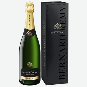 Шампанское Шампань Бернар Реми Гран Крю п/у, белое брют, 12%, 0.75л, Франция