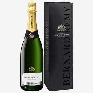 Шампанское Шампань Бернар Реми Блан де Блан п/у, белое брют, 12%, 0.75л, Франция
