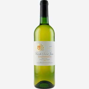 Вино Рок Де Сен Жан Шардоне бел. сух. 13% 0,75 л /Франция/