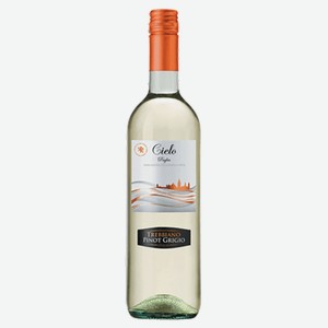 Вино Треббьяно Пино Гриджо DOC бел. п/сух. 12% 0,75 л /Италия/