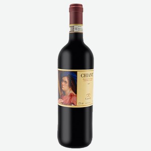 Вино Кьянти Каретти крас. сух. 12,5% 0,75 л /Италия/
