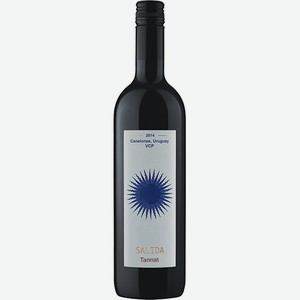 Вино Салида Таннат крас. сух. 12,5% 0,75 л /Уругвай/