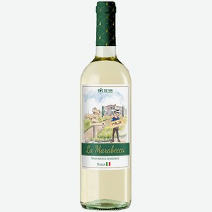 Вино Ла Марабекка бел. п/сл. 8,5-15% 0,75 л /Италия/