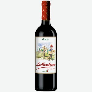 Вино Ла Марабекка крас. сух. 8,5-15% 0,75 л /Италия/