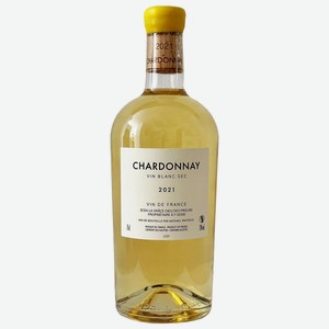 Вино Шато Ла Грас Дьё де Приёр Шардоне 2021 (картон. корх6), белое сухое, 13%, 0.75л, Франция