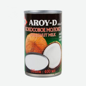 Молоко кокосовое AROY-D ж/б 400мл ключ