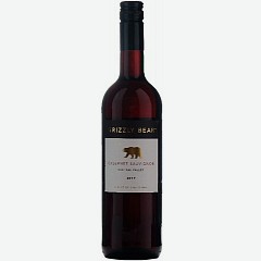 Вино Гриззли бир каберне совиньон, красное, полусухое, 0.75л., 12,5%, США