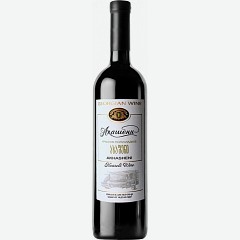 Вино Ахашени Rварельский погреб, красное, полусладкое, 0.75л., 10,5%, Грузия