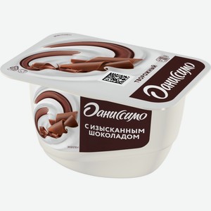 Продукт творожный  Даниссимо  шоколад 6,7% 130г БЗМЖ