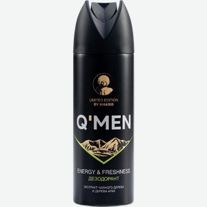 Дезодорант Q Men Энергия и свежесть мужской 200мл