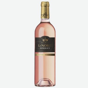 Вино Ле Нобль Бордо AOC BORDEAUX Розовое Сухое 0.75л