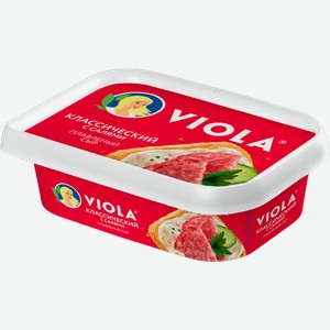 Сыр плавленый Viola Классический с салями 35% 190г