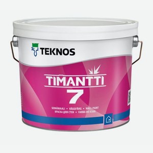 Краска водоэмульсионная Teknos Timantti 7 pm3 3/2.7л