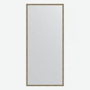 Зеркало в багетной раме Evoform витая латунь 26 мм 68х148 см