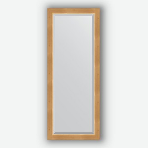 Зеркало с фацетом в багетной раме Evoform сосна 62 мм 56х141 см
