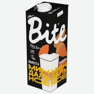 Молоко растительное Take a Bite Бариста Миндаль ультрапастеризованное 1 л