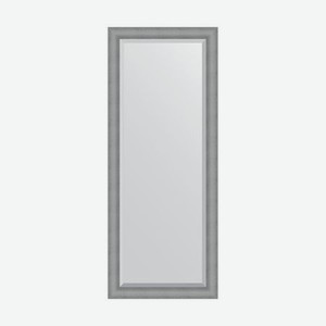 Зеркало напольное с фацетом в багетной раме Evoform серебряная кольчуга 88 мм 82x202 см