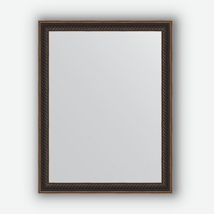 Зеркало в багетной раме Evoform витой махагон 28 мм 35х45 см