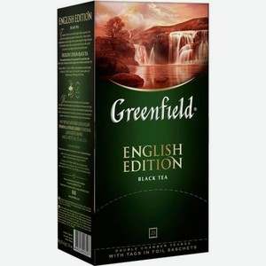 Чай черный Greenfield English Edition 25 пакетиков