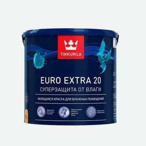 Краска водоэмульсионная Тиккурила ойл евро-20 c 3/2.7л