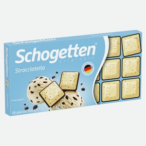 Шоколад Schogetten Страчателла, 100г