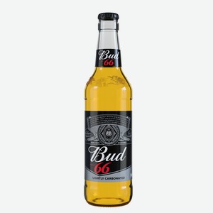 Пиво Bud 66, 0.44л